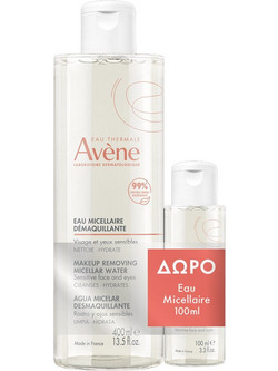Avene Make Up Removing Micellar Water Ντεμακιγιάζ 400ml + 100ml