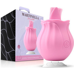 Martinella Rose Κλειτοριδικός Δονητής 6.6cm Ροζ