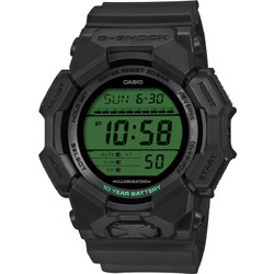 Casio G-Shock Ψηφιακό Ανδρικό Ρολόι με Μαύρο Καουτσούκ Λουράκι GD-010BEG-1ER