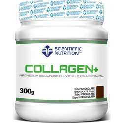 Scientific Nutrition Collagen Chocolate με Υαλουρονικό Οξύ Βιταμίνη C & Μαγνήσιο 300gr