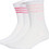 Adidas Originals Ανδρικές Κάλτσες Ψηλές Λευκές Μπεζ 3Pack KX2784