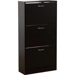 Possina Παπουτσοθήκη Μοριοσανίδας Cynthia 3D Wenge M60xΠ24xΥ118cm 162781479