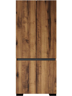 Hanah Home Δίφυλλη Ντουλάπα Ρούχων Floransa Καρυδί 90x52x210cm WALNUT-ANTHRACITE