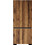 Hanah Home Δίφυλλη Ντουλάπα Ρούχων Floransa Καρυδί 90x52x210cm WALNUT-ANTHRACITE