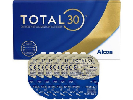Alcon Μηνιαίοι Φακοί Επαφής Σιλικόνης Υδρογέλης 12τμχ