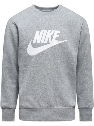 Nike Ανδρικό Αθλητικό Φούτερ Γκρι FN3890-063