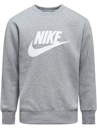 Nike Ανδρικό Αθλητικό Φούτερ Γκρι FN3890-063