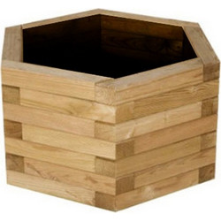 Showood Γλάστρα Εξωτερικού Χώρου Ξύλινη 37x37x65cm 30168