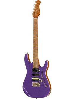 Harley Benton Fusion- IV Ηλεκτρική Κιθάρα ST Style με Μαγνήτες HSH & Ταστιέρα Maple Purple Metallic