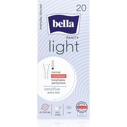 Bella Panty Light Sensitive Σερβιετάκια για Ελαφριά Ροή 1 Σταγόνες 20τμχ