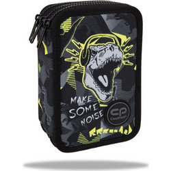 CoolPack Jumper Dino Park Κασετίνα Γεμάτη με 3 Θήκες Μαύρη F067966