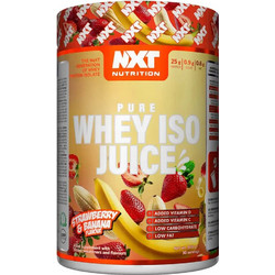 NXT Nutrition Pure Whey ISO Juice Strawberry Banana Πρωτεΐνη Ορού Γάλακτος Γράμμωσης 900gr