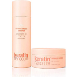 Keratin Nanocure Smooth Σαμπουάν 500ml + Μάσκα 250ml