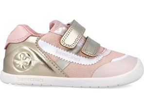 Biomecanics Παιδικά Sneakers Ροζ Χρυσά 262157-A878