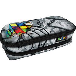 Graffiti Hand Rubik's Κασετίνα με 2 Θήκες Γκρι 266342
