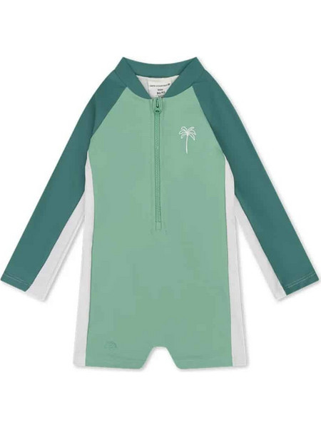 Swim Essentials Αντηλιακό UV Βρεφικό Μαγιό Ολόσωμο για Αγόρι Πράσινο Mint SWE-2025SE38