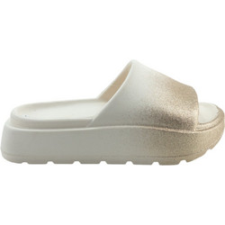 Mitsuko Γυναικείες Παντόφλες Καλοκαιρινές Flatforms Μπεζ SA66770W