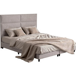 B2BMarkt Milo Κρεβάτι Υπέρδιπλο Υφασμάτινο 189x200cm HM628.32