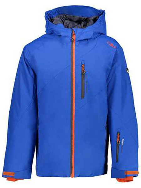 CMP Αθλητικό Παιδικό Μπουφάν Χειμωνιάτικο Softshell Royal Blue Πορτοκαλί 39Z0904-N950