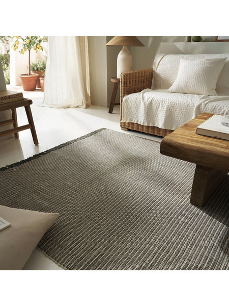 Gofis Home Zorya Χαλί Ορθογώνιο 4 Εποχών Βαμβακερό 130x190cm 263/06 Light Brown