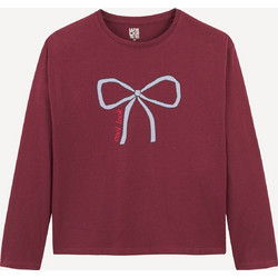 La Redoute Παιδικό T-Shirt Μακρυμάνικο Μπορντό 351082321