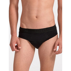 Helios Ανδρικά Σλιπ Βαμβακερά Μαύρα 2Pack 85195