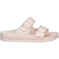 Birkenstock Arizona Γυναικείες Παντόφλες Καλοκαιρινές Ανατομικές Ροζ Χρυσές 1029690