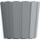Prosperplast Γλάστρα Στρογγυλή Πλαστική Γκρι 28.5x25.6cm DDE290-405U