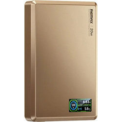 Remax Wireless Power Bank 10000mAh 20W με Θύρα USB-C Quick Charge 3.0 & Power Delivery Gold