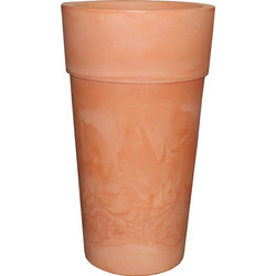 Bama Vaso Cono Sensation Γλάστρα Εξωτερικού Χώρου Στρογγυλή Πλαστική Τερακότα 40x70cm 36040
