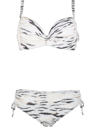 Gsecret Bikini Set Ψηλόμεσο Λευκό SQ69153-38297