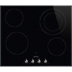 Smeg SE364ETBM Κεραμική Εστία Αυτόνομη 60x51cm
