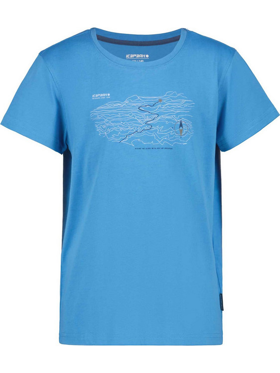Icepeak Παιδικό T-Shirt Κοντομάνικο Γαλάζιο 951771689320
