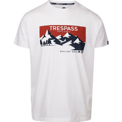 Trespass Nottaway Ανδρικό Αθλητικό T-Shirt Λευκό MATOTSTR0133-WHT