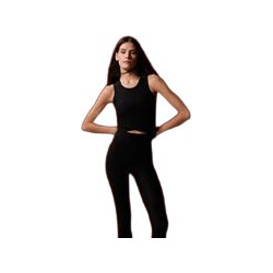 Baya Γυναικείο Αθλητικό Crop Top Μαύρο 44109