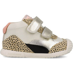 Biomecanics Παιδικά Sneakers Μποτάκια Μπεζ Χρυσά Ασημί 261106-C695