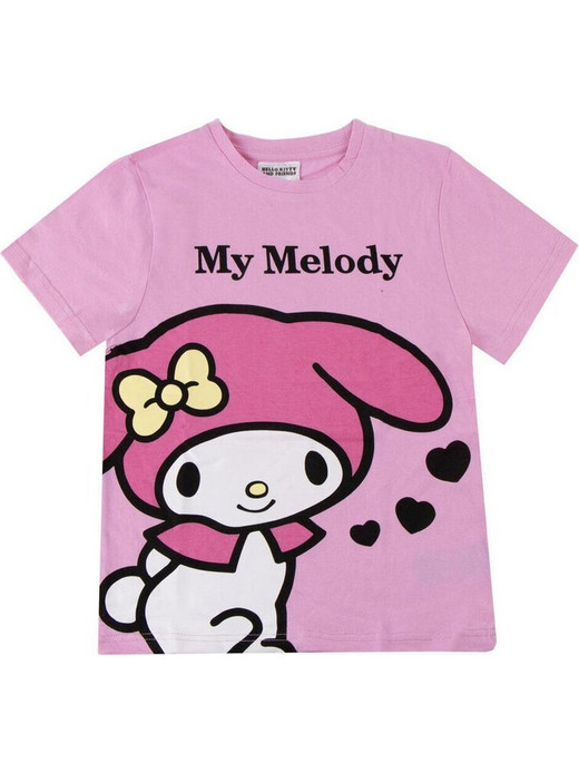 Cerda Hello Kitt Παιδικό T-Shirt Κοντομάνικο Ροζ 2900003327