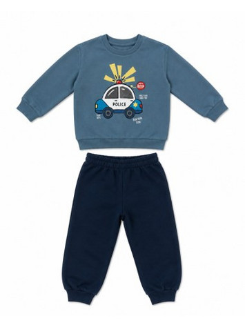 TraX Παιδικό Σετ Φόρμας Μπλε Γκρι Navy Μπλε 50916