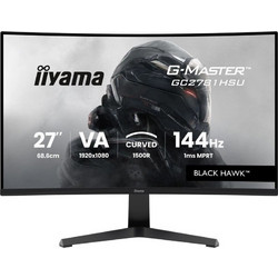 iiyama G-Master GC2781HSU-B1 VA Curved Gaming Monitor 27" 1920x1080 FHD 144Hz 1ms