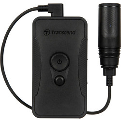 Transcend DrivePro Body 60 64GB Action Camera με Wifi Μαύρη