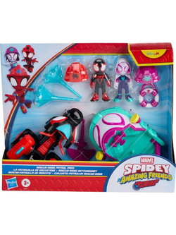 Hasbro Marvel Spidey & His Amazing Friends Rescue Webs Patrol Pack Σετ Φιγούρες Δράσης για 3+ Ετών