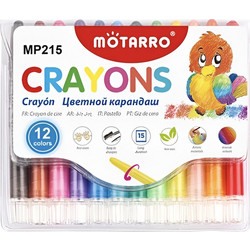Motarro Stick Κηρομπογιές Σετ 12τμχ