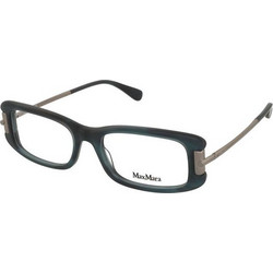 Max Mara MM5224 064 Ανδρικός Σκελετός Γυαλιών Οράσεως Κοκάλινος Μεταλλικός Ασημί Μπλε