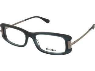 Max Mara MM5224 064 Ανδρικός Σκελετός Γυαλιών Οράσεως Κοκάλινος Μεταλλικός Ασημί Μπλε