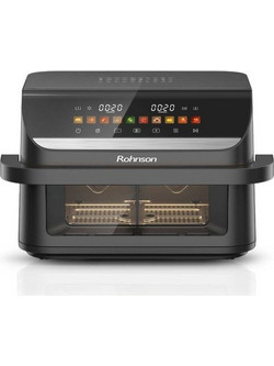Rohnson R-28011 Air Fryer 11.5lt με Διπλό Κάδο