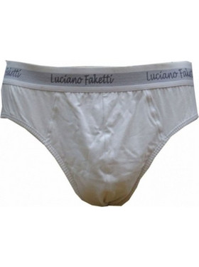 Luciano Faketti Ανδρικό Σλιπ Λευκό 5212038700776