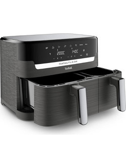 Tefal Dual Easy Air Fryer 8.3lt με Διπλό Κάδο