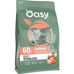 Oasy Superior Sterilised Adult with Salmon 6kg