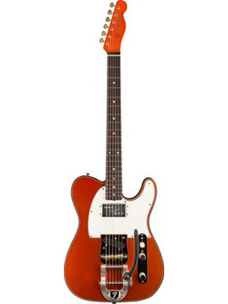 Fender Cunife Ηλεκτρική Κιθάρα T Style με Μαγνήτες SH & Ταστιέρα Rosewood Candy Tangerine