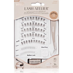 KiSS Lash Atelier 02 Kit Βλεφαρίδες Τουφάκια Σετ με Κόλλα 731509959888